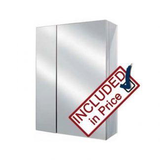 Wall Cabinet Stainless Steel 43cm Wide