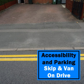 Driveway and Double Yellow Lines