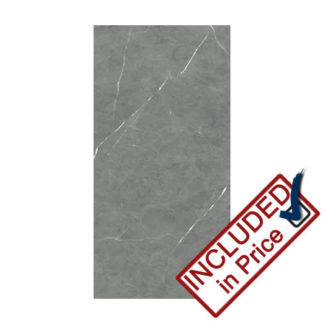 Roma Grey Gloss Marble Effect Wall Tile