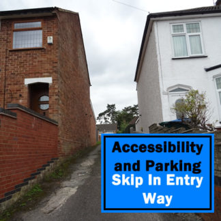 Skip in Entry Way Between Properties