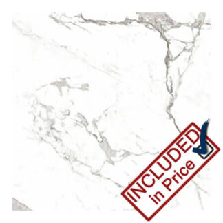 Versailles Carrara Marble Effect Matt 600mm by 600mm Tiles