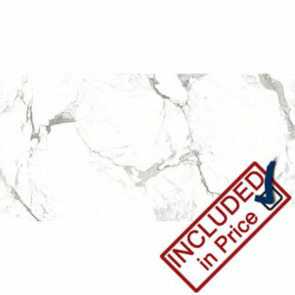 Versailles Carrara Marble Effect Polished 600mm by 300mm Tiles
