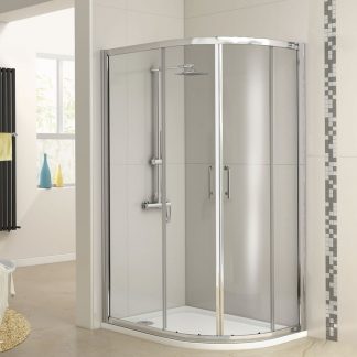 Offset Shower Enclosure