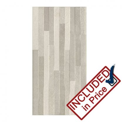 Innova Grey Split Face Effect Wall Tile