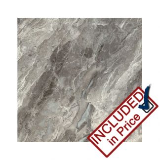 Nairobi Grey Gloss Marble Effect Ceramic Floor Tile