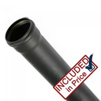 Plastic soil pipe