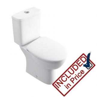 King Comfort Height Close Coupled Toilet