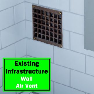 Bathroom Wall Air Vent
