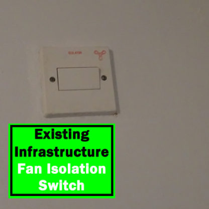 Fan isolation switch