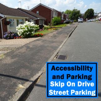 Skip On Drive Ample Street Parking