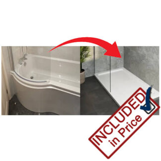 Bath to Shower Conversion