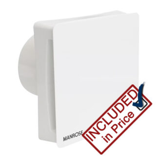 Extractor Fan Melrose Fan with Over Run